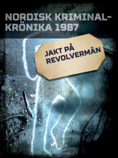 Jakt på revolvermän – omslag till ljudboken av Diverse