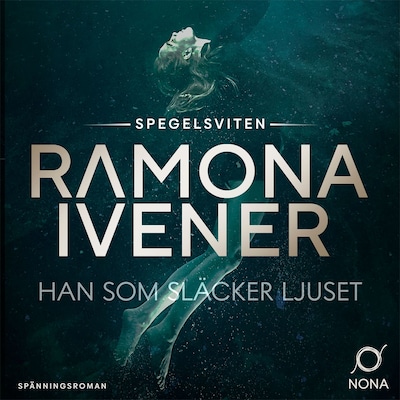 Han som släcker ljuset – omslag till ljudboken av Ramona Ivener