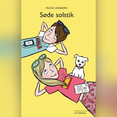 Søde solstik – omslag til lydbogen af Felicia Lensborn