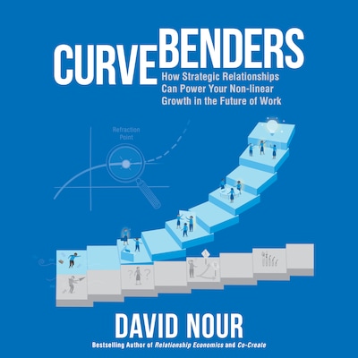 Curve Benders – omslag til lydbogen af David Nour