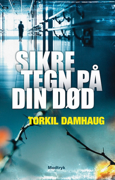 Sikre tegn på din død – omslag til lydbogen af Torkil Damhaug