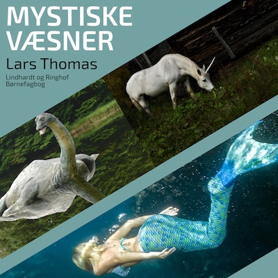 Mystiske væsner – omslag til lydbogen af Lars Thomas