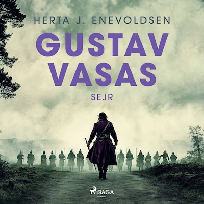 Gustav Vasas sejr – omslag til lydbogen af Herta J. Enevoldsen