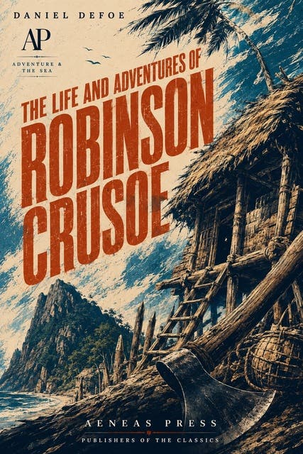 The Life and Adventures of Robinson Crusoe: The Robinson Crusoe Series, Book 1 – omslag til lydbogen af Daniel Defoe
