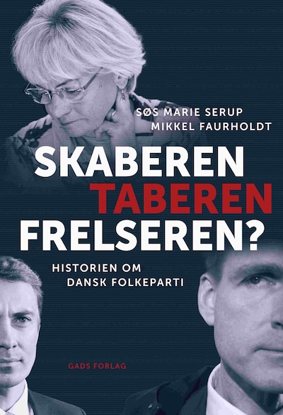 Skaberen, Taberen, Frelseren? – omslag til lydbogen af Søs Marie Serup, Mikkel Faurholdt