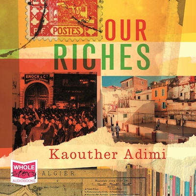 A Bookshop in Algiers – omslag til lydbogen af Kaouther Adimi