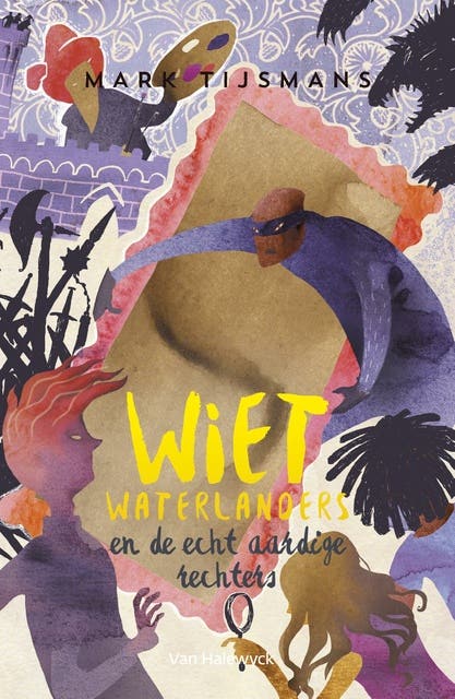 Wiet waterlanders en de echt aardige rechters – omslag van het luisterboek van Mark Tijsmans