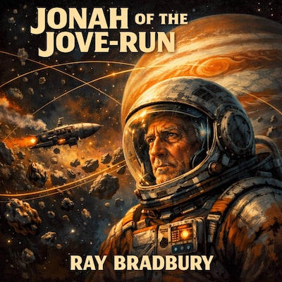 Jonah of the Jove-Run – omslag til lydbogen af Ray Bradbury