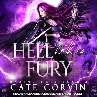 Hell Hath No Fury – omslag til lydbogen af Cate Corvin