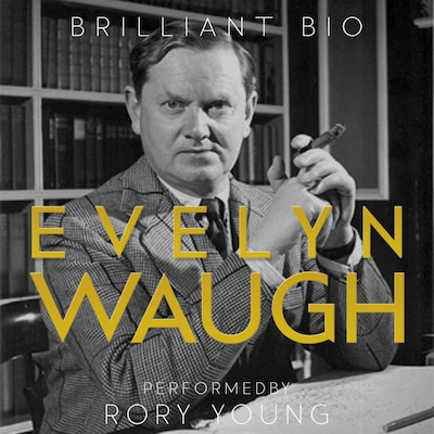 Evelyn Waugh – omslag til lydbogen af Brilliant Bio