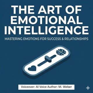 The Art of Emotional Intelligence – Master Your Emotions to Improve Your Relationships and Success: The Five Pillars of EQ for More Self-Awareness, Empathy, and Social Competence – omslag till ljudboken av M. Weber