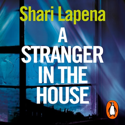 A Stranger in the House – omslag til lydbogen af Shari Lapena