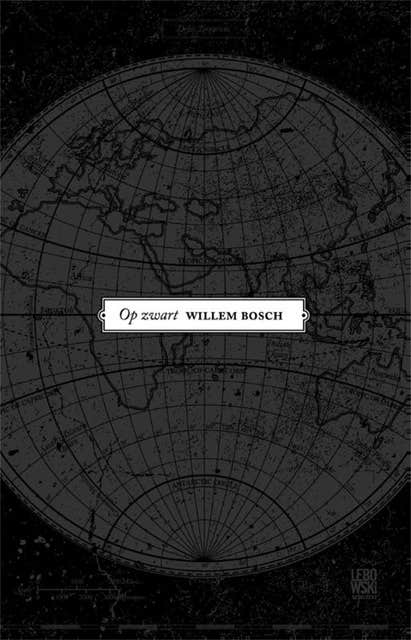 Op zwart – omslag van het luisterboek van Willem Bosch