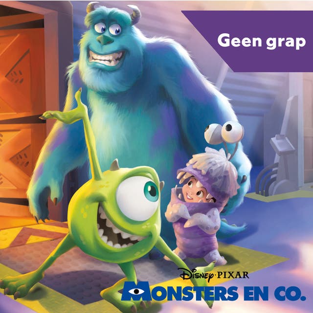 Monsters en co - Geen grap! – omslag van het luisterboek van Disney Pixar