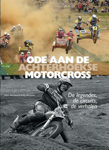 Ode aan de Achterhoekse Motorcross – omslag van het luisterboek van Peter Rietman,Willy Hermans
