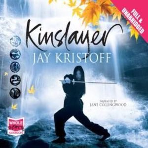 Kinslayer – okładka audiobooka, autor Jay Kristoff