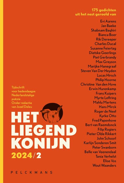 Het liegend konijn: Tijdschrift voor hedendaagse Nederlandstalige poëzie