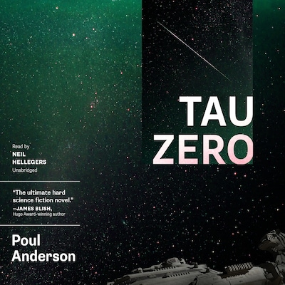 Tau Zero – omslag til lydbogen af Poul Anderson