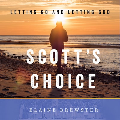 Scott's Choice – omslag van het luisterboek van Elaine Brewster