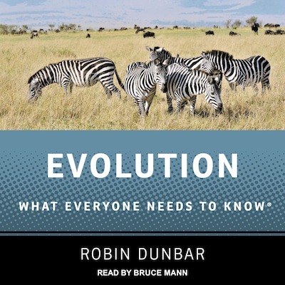 Evolution – omslag til lydbogen af Robin Dunbar