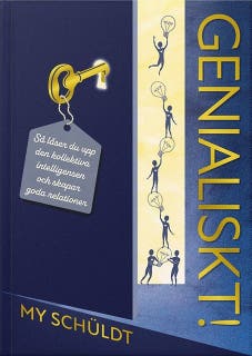 Genialiskt! – omslag till ljudboken av My Schüldt
