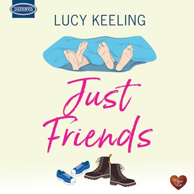 Just Friends – omslag till ljudboken av Lucy Keeling