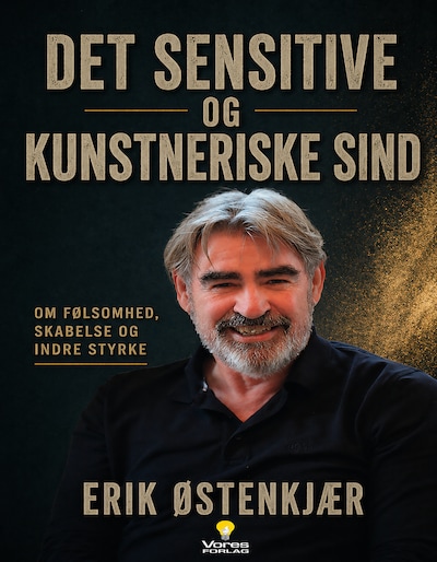 Det sensitive og kunstneriske sind – omslag til lydbogen af Erik Østenkjær