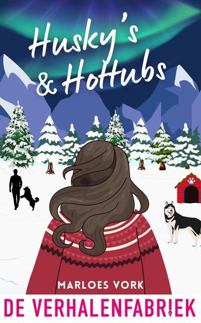 Husky's & Hottubs – omslag van het luisterboek van Marloes Vork