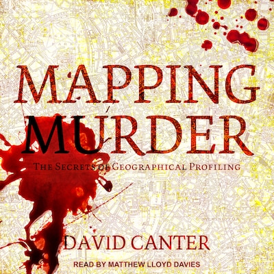 Mapping Murder – omslag til lydbogen af David Canter