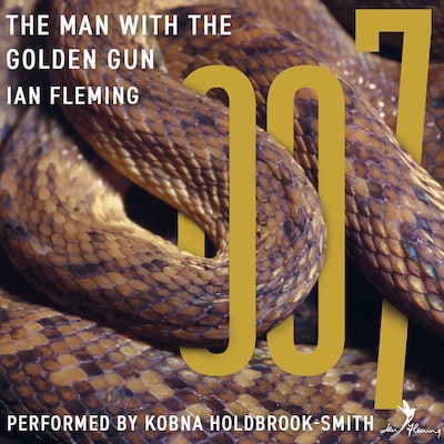 The Man with the Golden Gun – omslag til lydbogen af Ian Fleming
