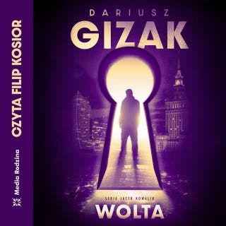 Wolta – okładka audiobooka, autor Dariusz Gizak