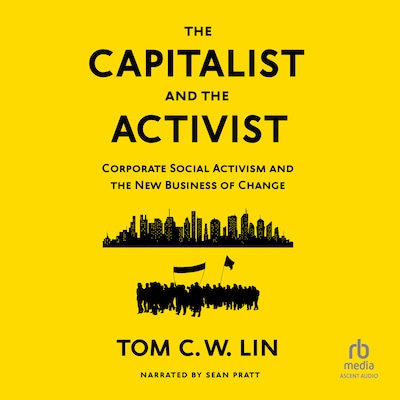 The Capitalist and the Activist – omslag til lydbogen af Tom C. W. Lin