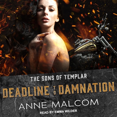 Deadline to Damnation – omslag til lydbogen af Anne Malcom