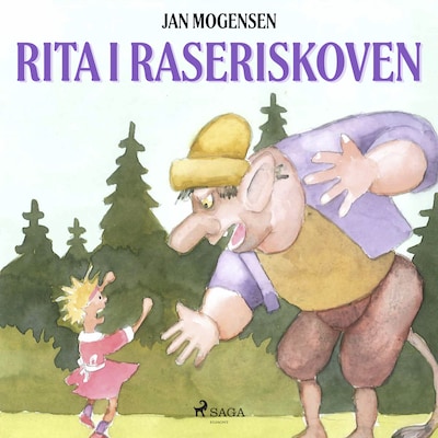 Rita i raseriskoven – omslag til lydbogen af Jan Mogensen