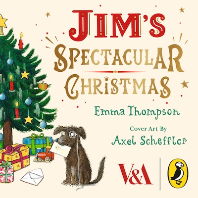 Jim's Spectacular Christmas – omslag til lydbogen af Emma Thompson