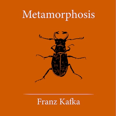 Metamorphosis – omslag til lydbogen af Franz Kafka