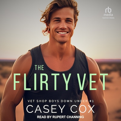The Flirty Vet – omslag til lydbogen af Casey Cox