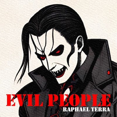 Evil People – omslag til lydbogen af Raphael Terra