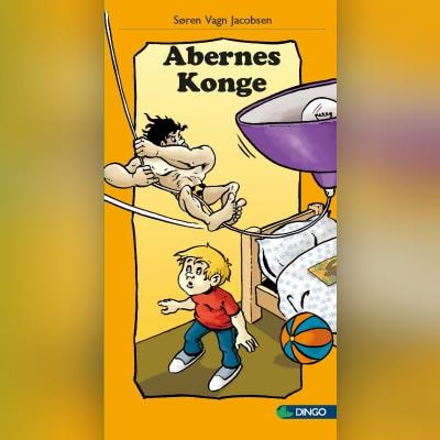 Abernes konge – omslag til lydbogen af Søren Vagn Jacobsen