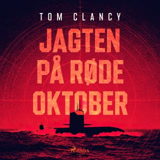Jagten på "Røde Oktober" – omslag til lydbogen af Tom Clancy
