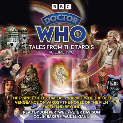 Doctor Who: Tales from the TARDIS: Volume 2 – omslag til lydbogen af Terrance Dicks, Philip Martin, Gary Russell