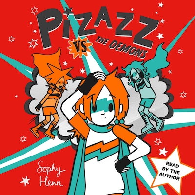 Pizazz vs The Demons – omslag til lydbogen af Sophy Henn