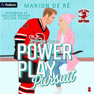 Power Play Pursuit: New York Raptors, Book 2 – omslag till ljudboken av Marion De Ré