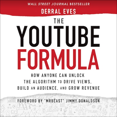 The YouTube Formula – omslag til lydbogen af Derral Eves