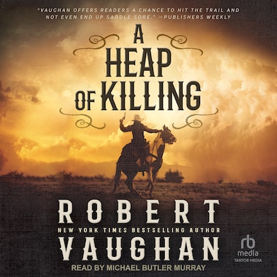 A Heap of Killing – omslag til lydbogen af Robert Vaughan