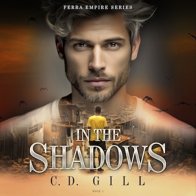 In the Shadows – omslag til lydbogen af C.D. Gill