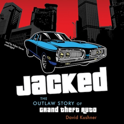 Jacked – omslag til lydbogen af David Kushner