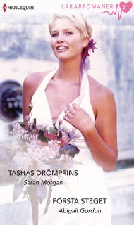 Tashas drömprins / Första steget – omslag till ljudboken av Abigail Gordon,Sarah Morgan