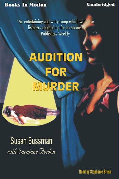 Audition for Murder – omslag til lydbogen af Susan Sussman, Sarajane Auidon