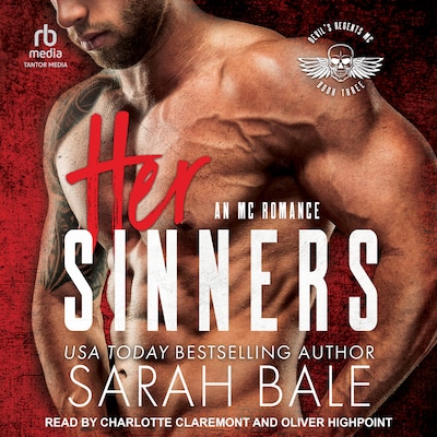 Her Sinners – omslag til lydbogen af Sarah Bale